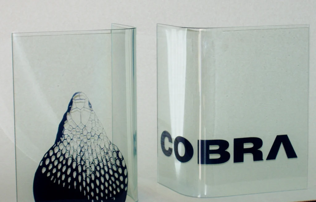 Bedrukt glas